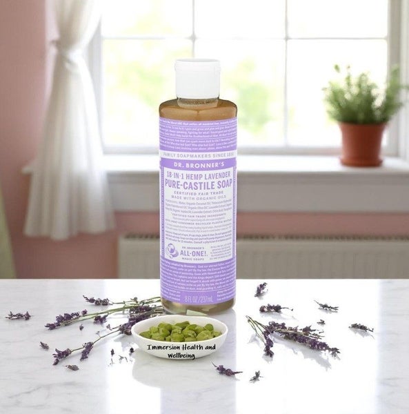 DR BRONNERS ORGANIC HEMP LAVENDER PURE-CASTILE LIQUID SOAP 237ML NZ Carousel 2