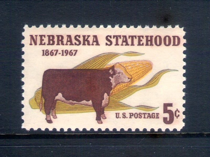 USA - 1328 - 1967 Nebraska Statehood (1) - UHM Carousel 1