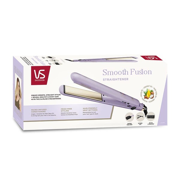 Conair VS Sassoon Smooth Fusion Straightener - Matte Black Carousel 2