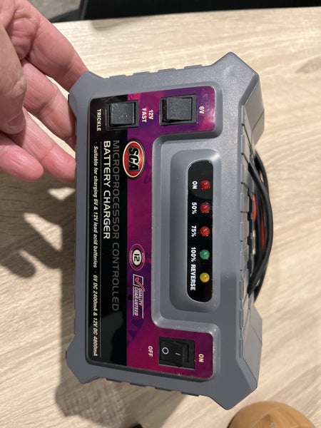 SCA Microprocessor controlled battery charger Carousel 2