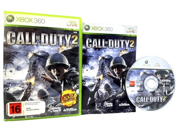 Call Of Duty 2 (XBox 360) *EXCELLENT & COMPLETE* Carousel 1