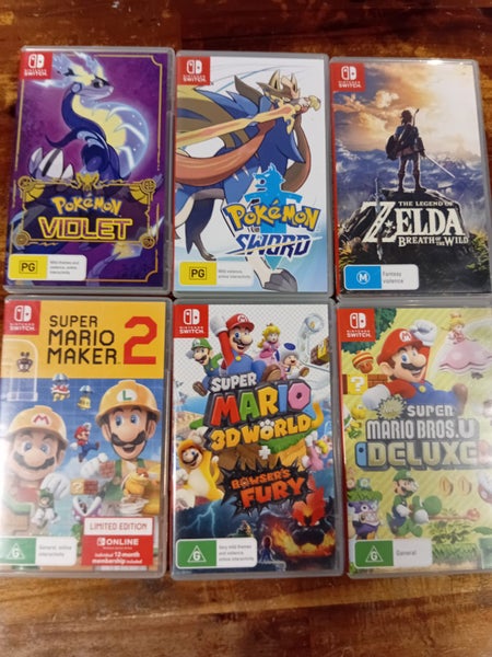 Nintendo Switch with 12 Games Carousel 2