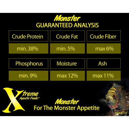 Aquatic Food Xtreme Monster 9mm Pellet 249g Carousel 5