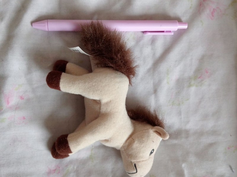 Happy Meal 2005 The Saddle Club Starlight Small Pony Horse Plush Toy McDonald's Carousel 2