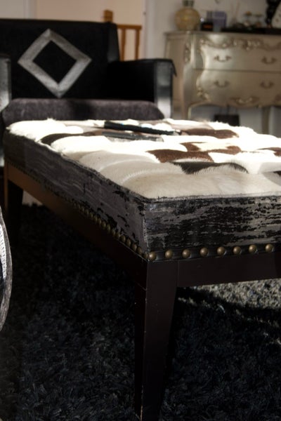 $15000 Luxry Black Cowhide Sofa Set + Coffee Table62863230523010114