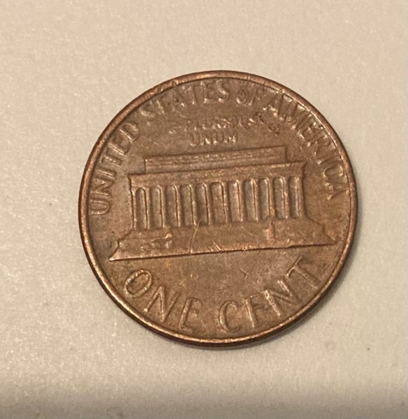 1980 D mint mark one cent no L error Carousel 2