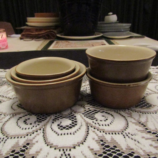 Temuka Driftwood Cob Bowls. Set of 5. Stackable of course. 3 plus 2 ... read on.62936671509762111