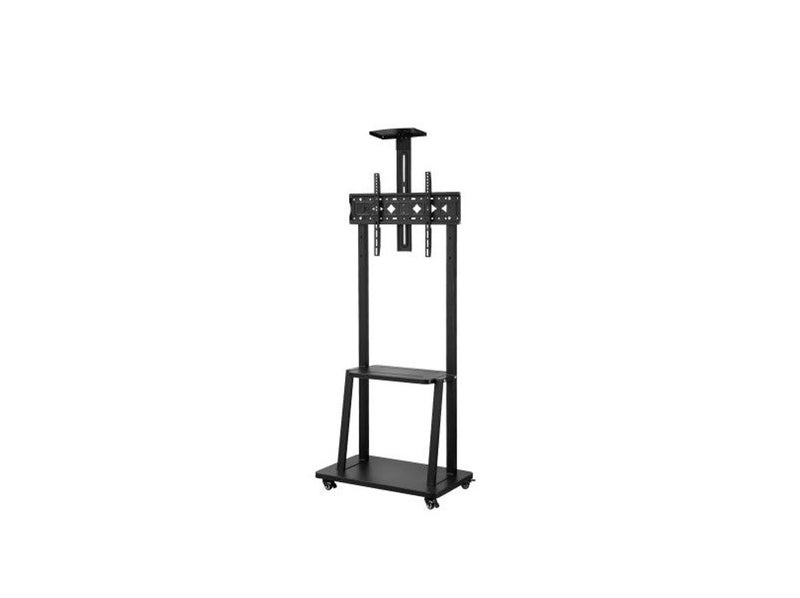 PTN 32" - 70" Mobile TV Cart 75Kg Universal TV Trolley Monitor Stand LED Wheels Carousel 1