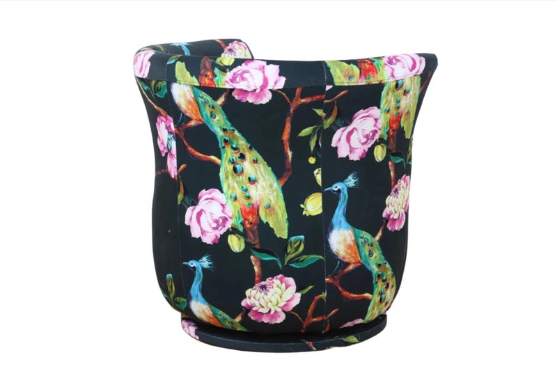 Peacock Tub Swivel Chair Carousel 2