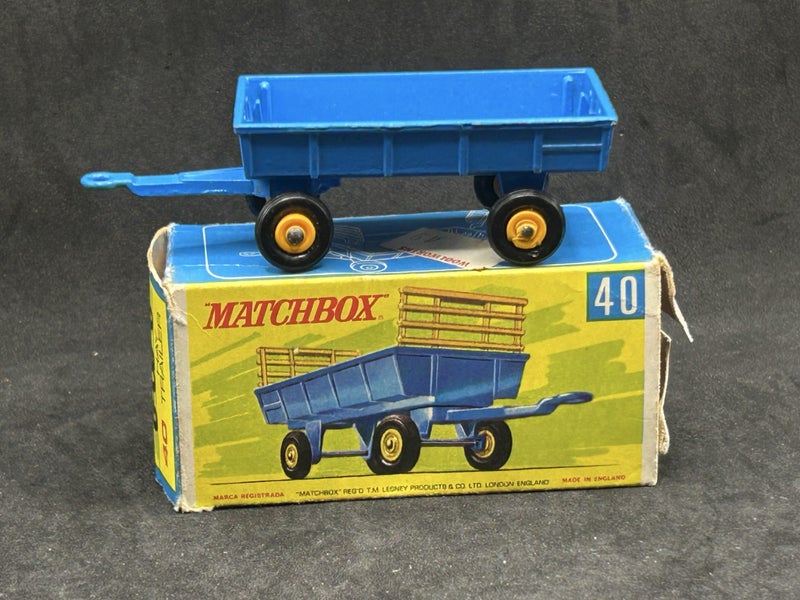 Matchbox MB40 Hay Trailer w G Type Box Carousel 2