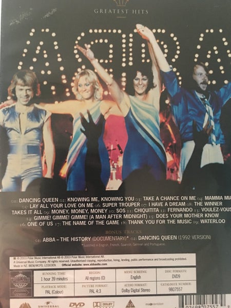 ABBA - GOLD - GREATEST HITS ( 19 Brilliant Tracks ) Carousel 2