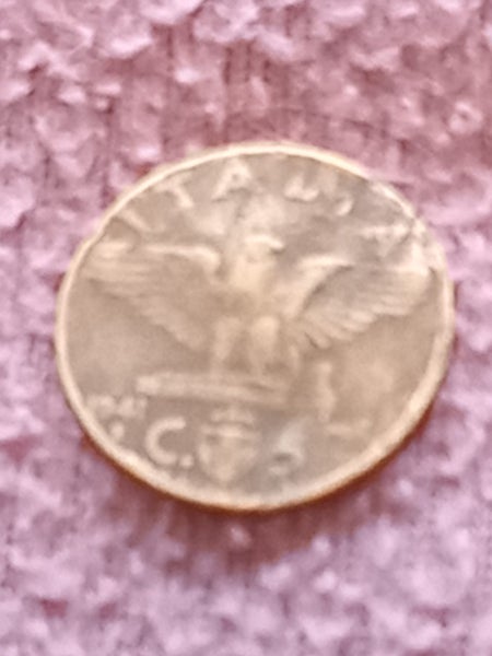 Italy , 1941 . 5 centesimi Carousel 1