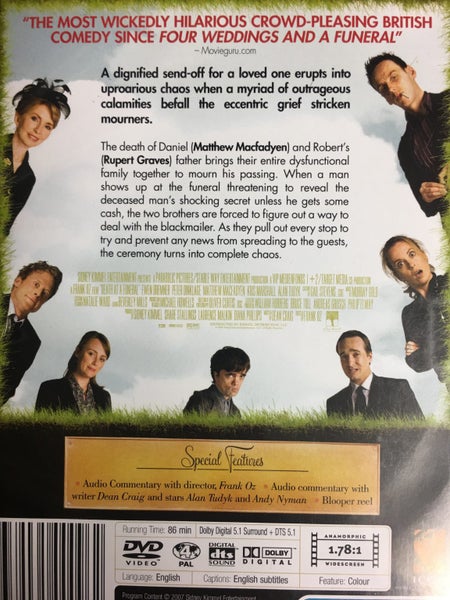 DEATH AT A FUNERAL - SPECIAL EDITION62988861589633111
