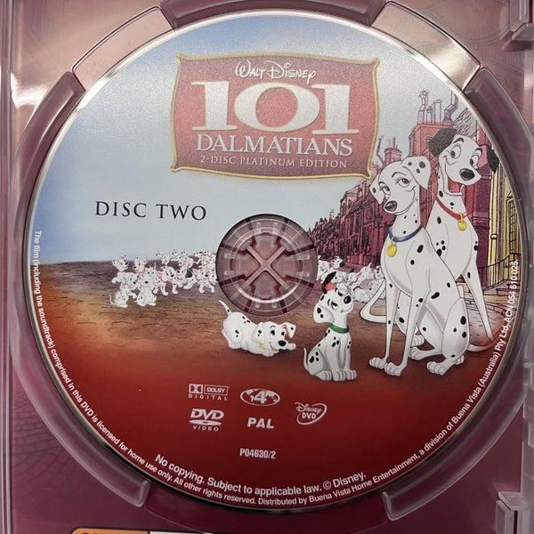 101 DALMATIANS - DISNEY 2 DVD EDITION62984192680194114