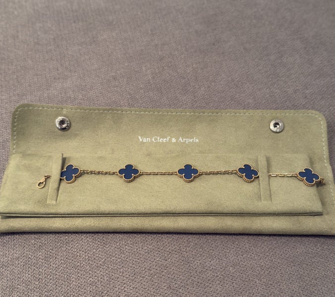 Vintage Alhambra bracelet, 5 motifs Carousel 5