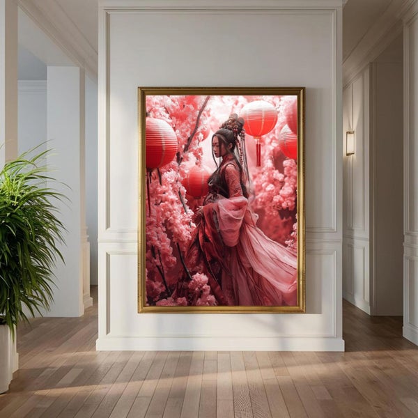 Cultural Art Print - unframed A3 Print - Carousel 2