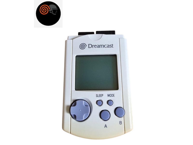 SEGA Dreamcast VMU (Visual Memory Unit) White Genuine - Tested #722 Carousel 1