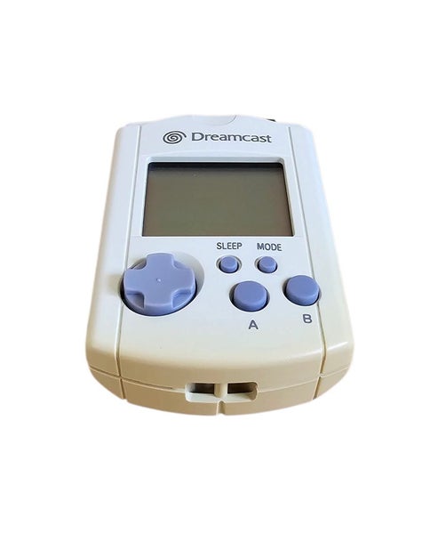 SEGA Dreamcast VMU (Visual Memory Unit) White Genuine - Tested #722 Carousel 3