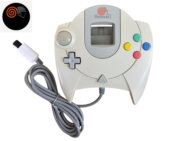 SEGA Dreamcast Controller White Official - New Cable - Tested #062 Carousel 1