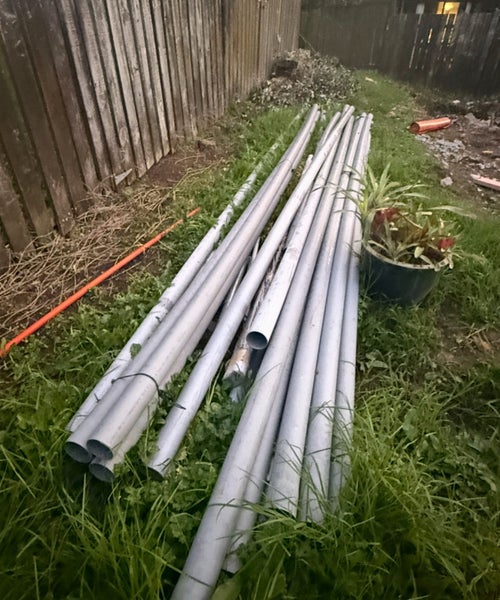 16 x Marley DN90 Storm Water PVC PIpe 6 Meter Lengths Carousel 5