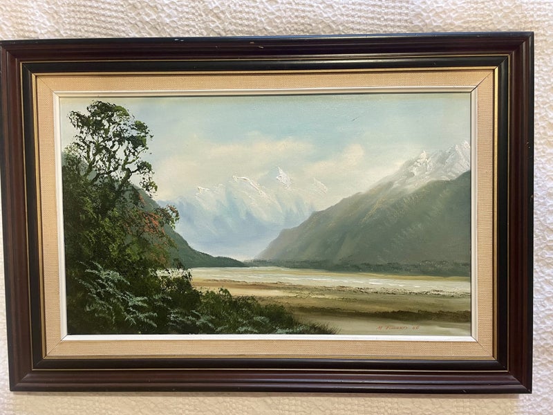 A stunning ORIGINAL NZ Oil painting by M Finnerty62854319863426111