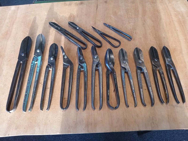 Bulk Tin Snips - GILBOW etc- all good condition Carousel 1