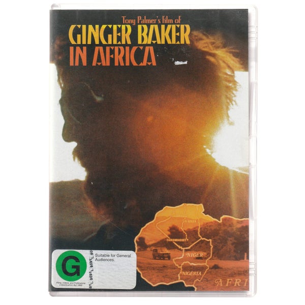 Ginger Baker In Africa (G) • DVD • Music Documentary • CREAM 1971 • Psychedelia Carousel 2