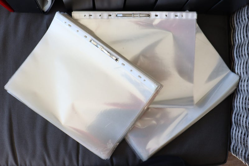 CLEARFILES. PLASTIC SLEEVES. BULK LOT. Carousel 4