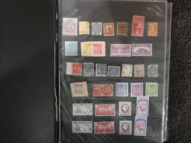 NZ "Back of the Book' stockbook-$1res Carousel 2