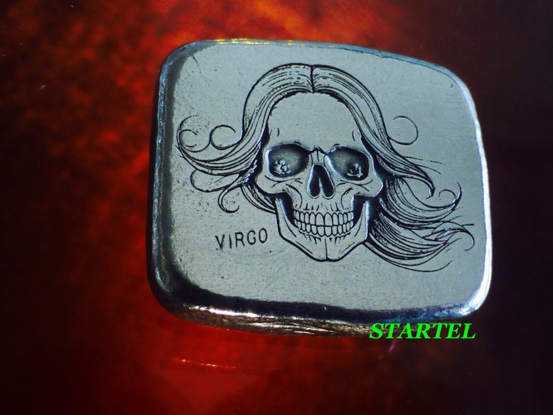 Virgo 1 Oz silver bullion bar Carousel 1