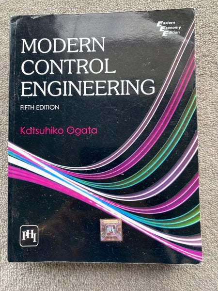 Modern Control Engineering 5th edition Carousel 1
