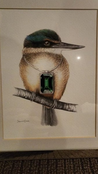 Beautiful Kingfisher print by Joanne Bowe62854319511681111