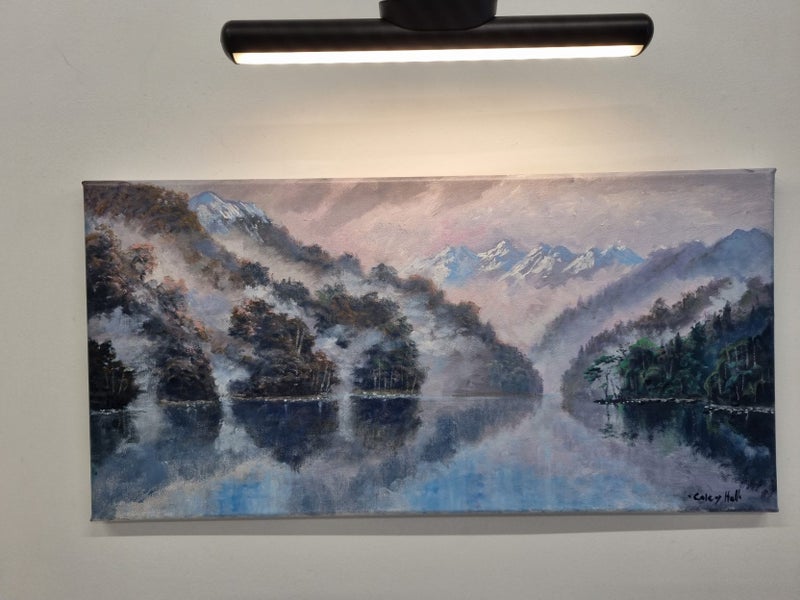 Winter in Fiordland - Caley Hall Fine Art Original Oil Painting Carousel 2