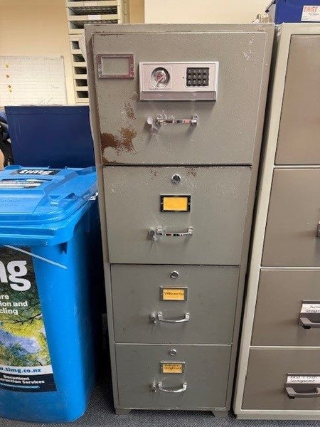 4 Drawer Fireproof Cabinet Carousel 1