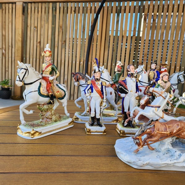 **Scheibe-Alsbach Porcelain Figures – Rare Collectible Set from Germany**62854316740354119