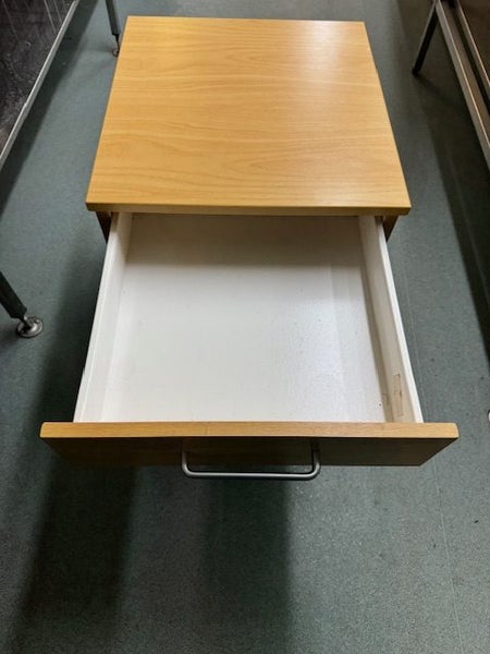 Oak Style Office Mobile / Filing Cabinet Carousel 2