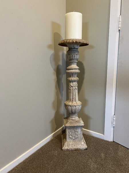 Stunning Cast Iron Candle holders.62991662679810113