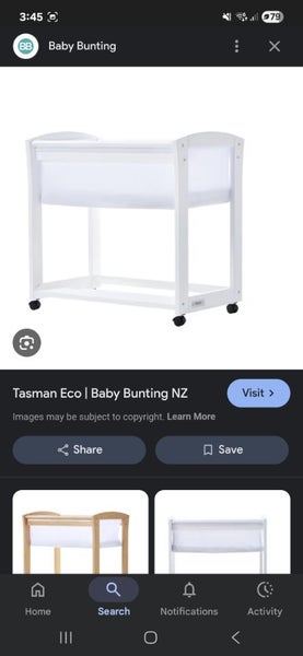 Bassinet (Tasman Eco) Carousel 1