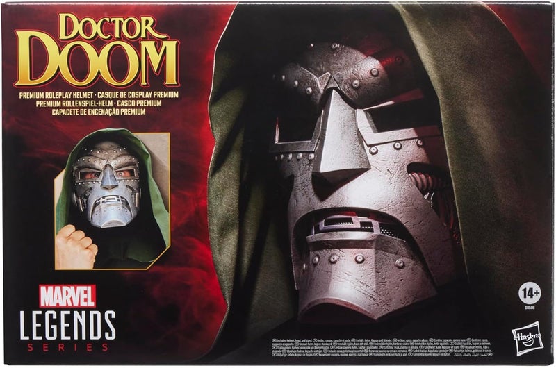 Marvel Legends: Doctor Doom Premium 1:1 Scale Wearable Roleplay Helmet Carousel 1