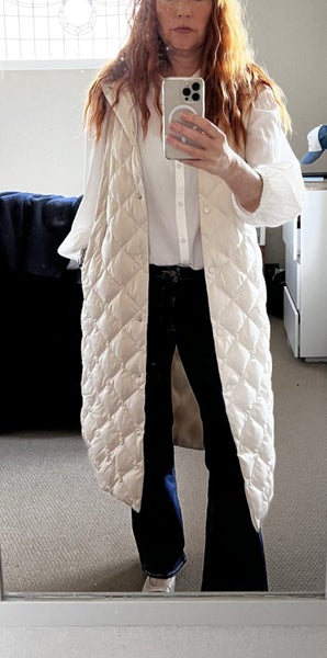 Sills&Co long puffer vest Carousel 2
