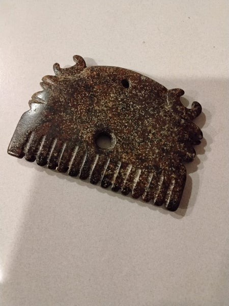 OLD CHINESE STONE COMB Carousel 1