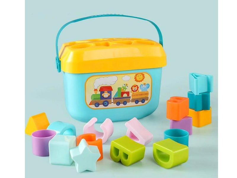 Baby Shape Sorter Toy 16PCS Carousel 2
