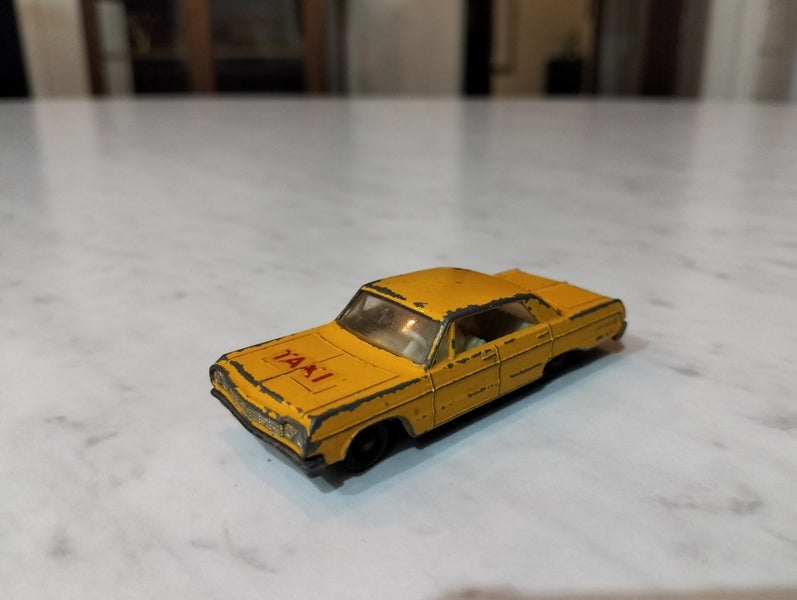 Vintage lesney Chevy Impala taxi Carousel 1