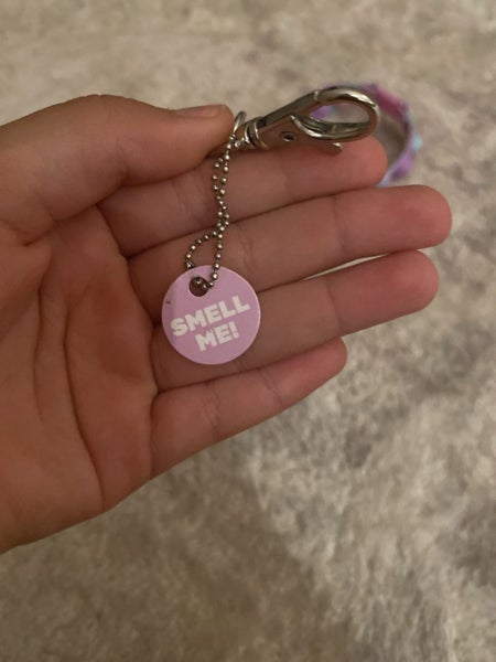 Smiggle poppit lanyard, purple, pink and blue Carousel 2