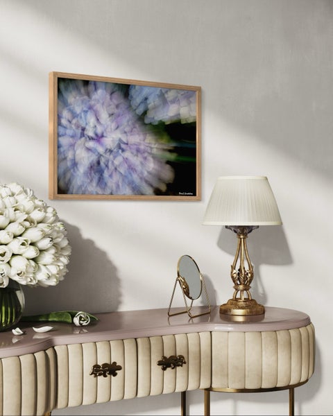 Limited-Edition Framed Print: Abstract Hydrangea (A2) Carousel 2