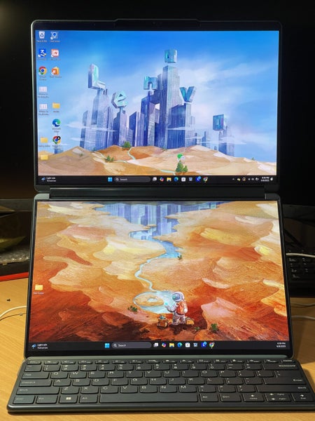 NEW OLED Lenovo Yoga Book 9I w/ Original Keyboard & Folio Stand | i7 1355U | 1TB63617143260674111