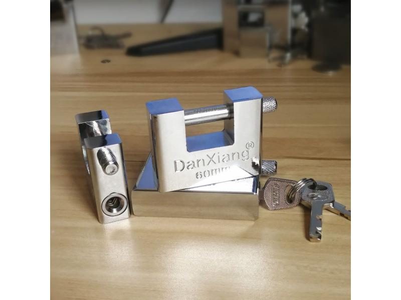 Top Security Shipping Container Garage Trailer Padlock Heavy Duty With 3 Keys Carousel 1