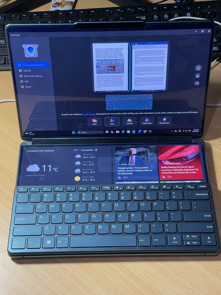 NEW OLED Lenovo Yoga Book 9I w/ Original Keyboard & Folio Stand | i7 1355U | 1TB63617143260674114