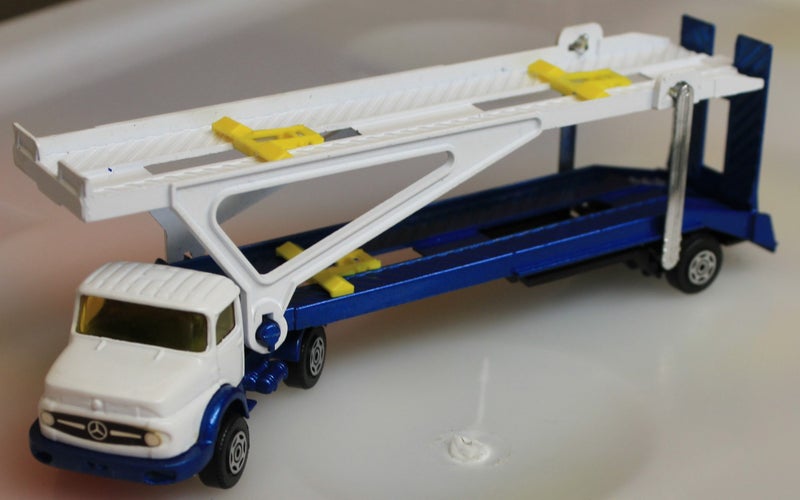 Corgi Juniors Mercedes Car Transporter Mint Boxed Carousel 2