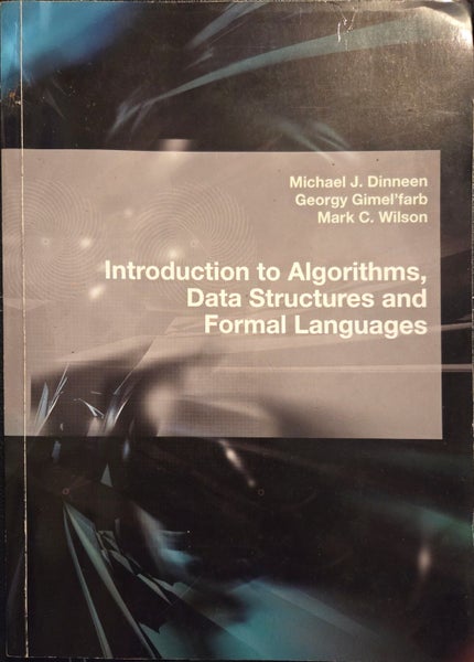 Introduction to Algorithms, Data Structures and Formal Languages Carousel 1
